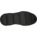 Skechers Garza Gervin Scarpe Stringate In Pelle Da Uomo Nere