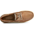 Sperry Billfish 3 Eye Scarpe Da Barca In Pelle Marrone Per Uomo