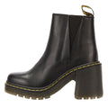 Dr. Martens Stivali Neri Da Donna In Pelle Spence Sendal
