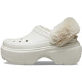 Crocs Stomp Lined Ciabatte Color Stucco Da Donna Eva