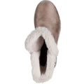 Skechers Easy Going Dreamers Move Stivali Da Donna Di Colore Marrone Scuro