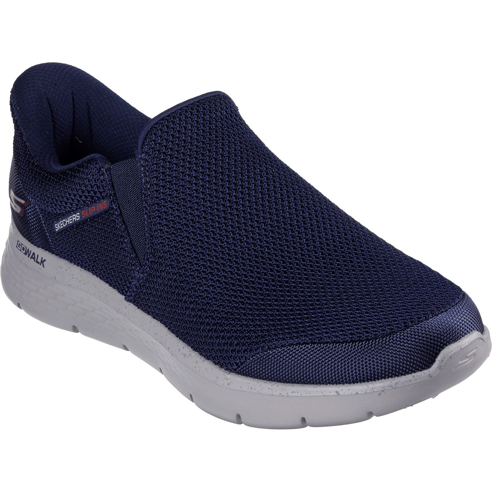 Skechers GO WALK Flex Ojai Sneakers Da Uomo In Tessuto Blu Scuro