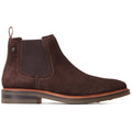 Base London Portland Stivali Da Uomo In Pelle Marrone Bruciata