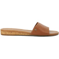 Dune Lino Sandali Da Donna In Pelle Color Cuoio
