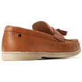 Base London Bonito Scarpe Da Uomo In Pelle Color Cuoio Bruciato