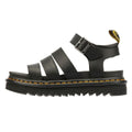 Dr. Martens Blaire Athena Sandali Neri In Pelle Da Donna