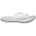 Crocs Crocband Flip Ciabatte Bianche In Gomma Croslite