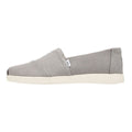 TOMS Alpargata Plus Heritage Scarpe In Tela Grigia Da Donna Con Zeppa.