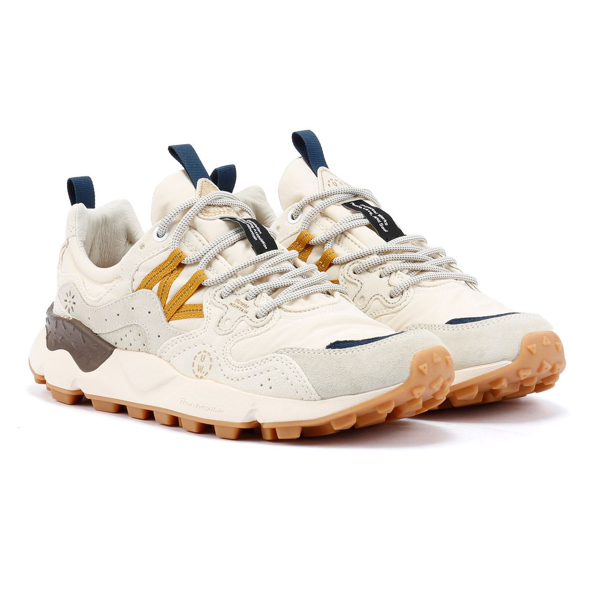 Flower Mountain Yamano 3 Universal Works Sneakers Bianche