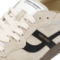 Pompeii Elan Sala Sneakers Bianche In Camoscio Da Uomo