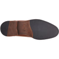 Base London Magnus Scarpe Oxford Marrone Bruciate Da Uomo In Pelle