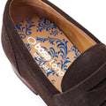 Base London Bruno Scarpe Da Uomo In Pelle Marrone Bruciata
