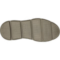 Skechers Garza Gervin Scarpe In Pelle Scura Da Uomo Con Lacci Marrone Scuro.