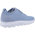 Geox D Spherica A Sneakers Da Donna In Pelle Color Cielo Chiaro