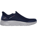 Skechers GO WALK Flex Ojai Sneakers Da Uomo In Tessuto Blu Scuro