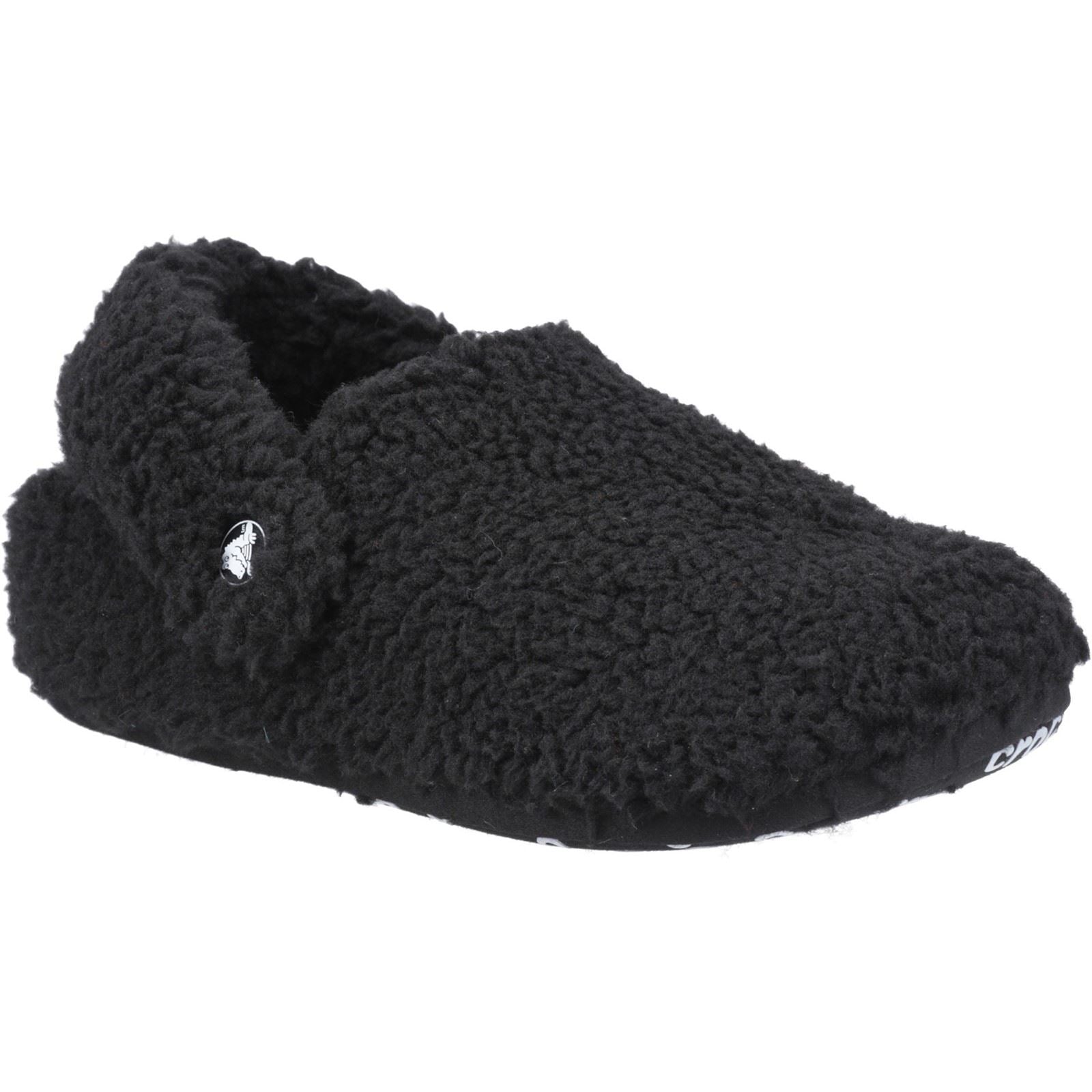 Crocs Classic Cozzzy Pantofole Nere In Sintetico