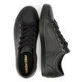 Fred Perry Baseline Scarpe Da Ginnastica Nere Da Uomo In Pelle