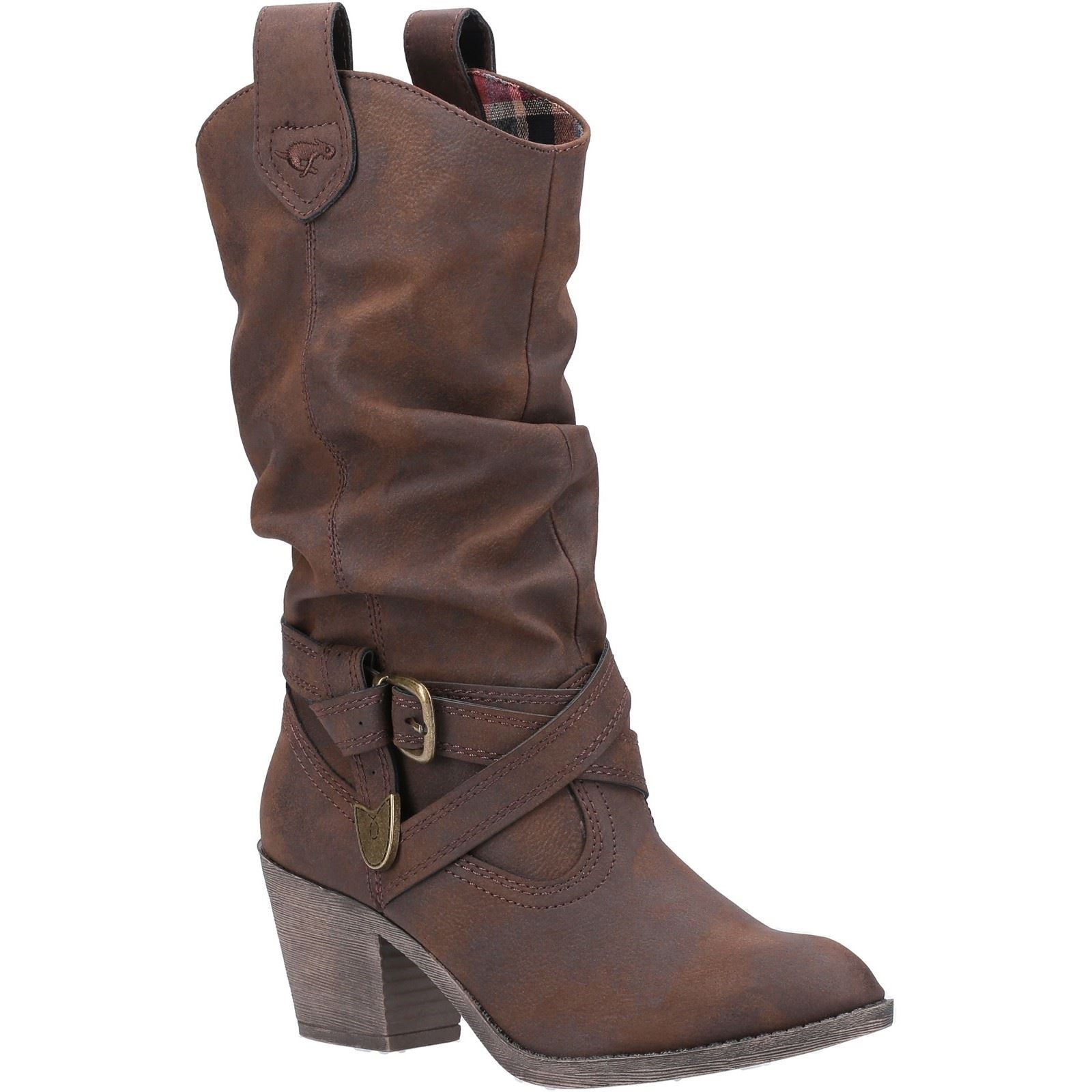 Rocket Dog Sidestep Stivali Marroni Da Donna