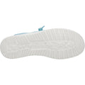 HEYDUDE Wendy Canvas Mocassini Turchesi In Cotone Al 100% Da Donna