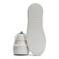 Cruyff Endorsed Tennis Sneakers Bianche In Pelle Da Uomo