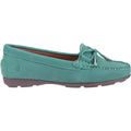 Hush Puppies Maggie Mocassini In Pelle Blu Cielo Da Donna