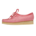 Clarks Originals Wallabee Scarpe Rosa In Camoscio Da Donna