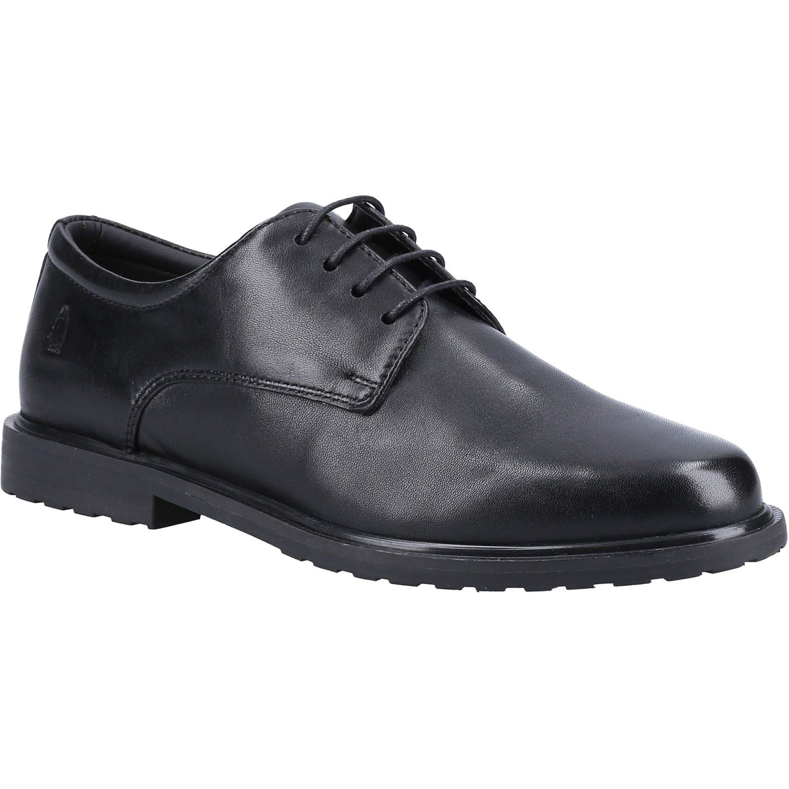 Hush Puppies Verity Slip On Scarpe Nere Stringate Brogue Da Donna In Pelle