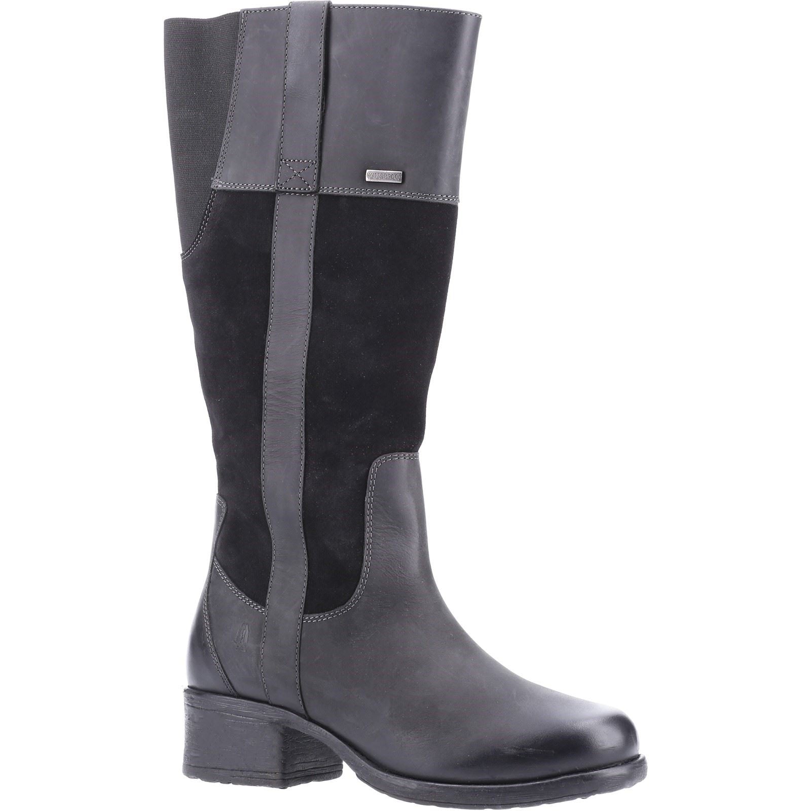 Hush Puppies Samara Stivali Da Donna In Pelle Scamosciata Neri