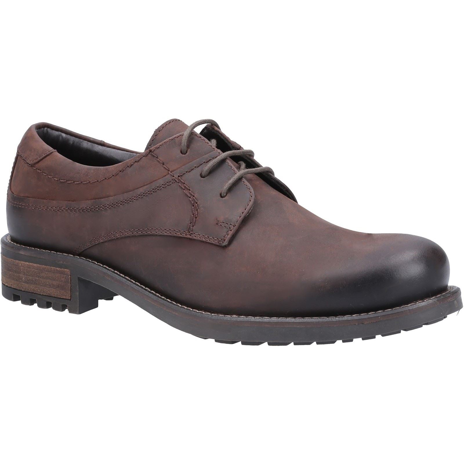 Cotswold Brookthorpe Scarpe Da Uomo Marroni Con Lacci