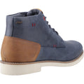 Pod Aries Stivali In Pelle Blu Scuro Da Uomo