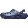 Crocs Classic Lined Ciabatte Termoplastiche Blu Marino/Carbone