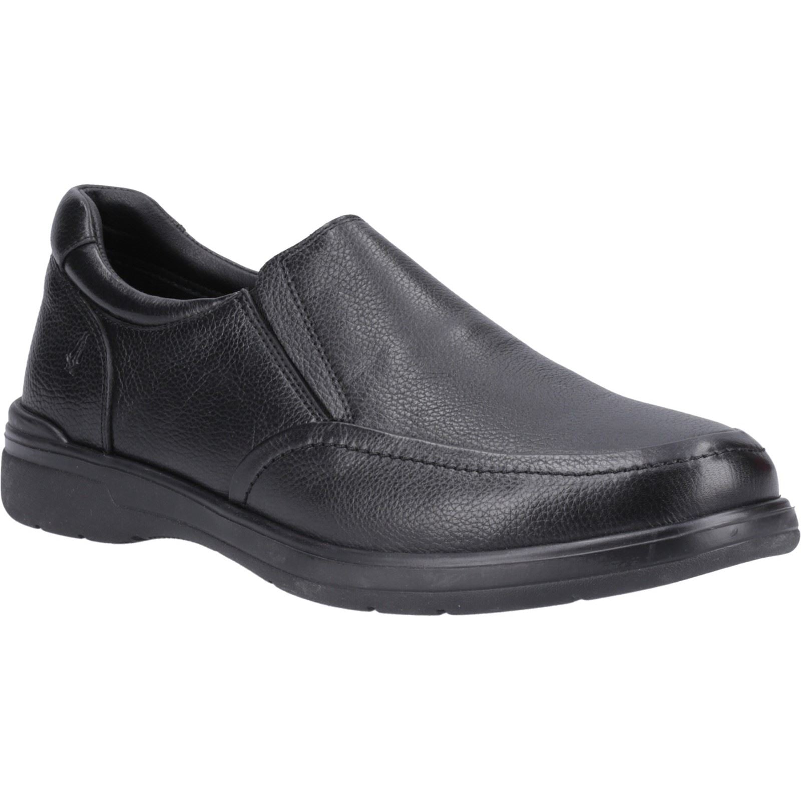 Hush Puppies Matthew Mocassini Neri In Pelle Da Uomo