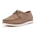 Ben Sherman Soho Scarpe Stringate Grigie Da Uomo In Camoscio