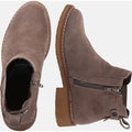 Hush Puppies Maddy Stivali Grigi In Camoscio Da Donna