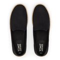 TOMS Carolina Espadrillas Nere Da Donna In 100% Cotone