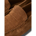 Jack & Jones Jensen Mocassini Da Uomo In Camoscio Color Cognac