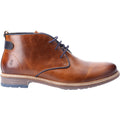 Hush Puppies Jonas Chukka Stivali Da Uomo In Pelle Color Tan