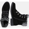 Hush Puppies Florence Stivali Da Donna In Pelle Nera