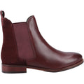 Hush Puppies Colette Stivali Bordeaux Da Donna In Camoscio