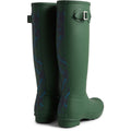 Hunter Original Tall Tartan Back Strap Stivali Di Gomma Verdi Da Donna.