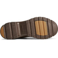 Sperry Duck Float Stivali Di Gomma Marrone In Pelle