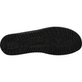 HEYDUDE Wally Sox Scarpe Da Barca In Micro Camoscio Nero Totale Da Uomo