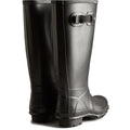 Hunter Huntress Wide Stivali Di Gomma Neri Da Donna