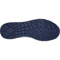 Skechers Uno Retro One Sneakers Grigie In Pelle Da Uomo