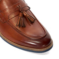 Dune Simley Mocassini Da Uomo In Pelle Color Cuoio.