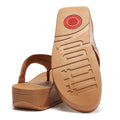 FitFlop Lulu Sandali da donna in pelle marrone chiaro