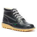 Kickers Uomo Kick Hi Core Stivali in pelle naturale/marino