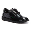 Scarpe Kickers Kick Lo con brevetto nero