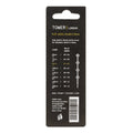 Tower London Lacci piatti neri (90 cm)