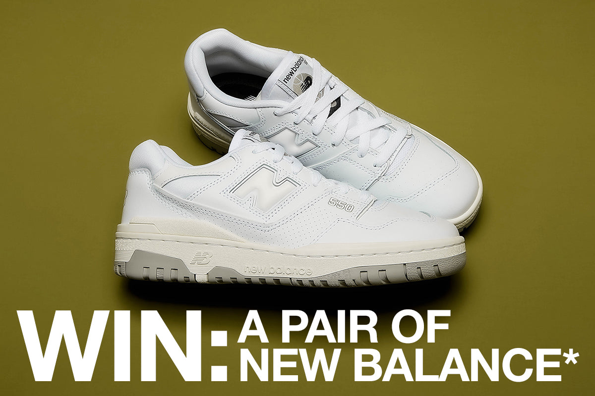 WIN: New Balance 550 White/White